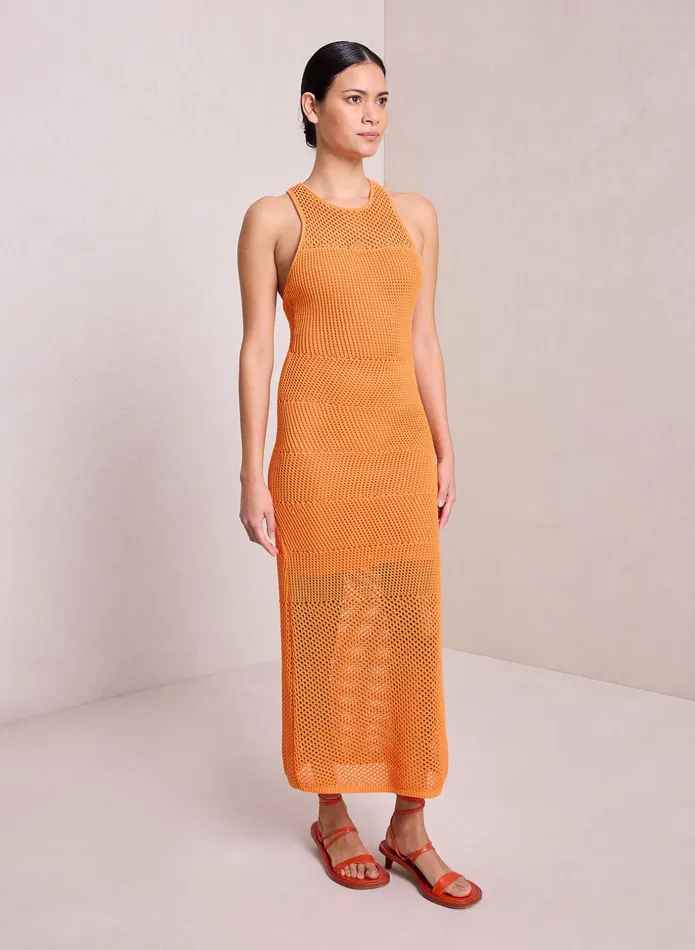 ALC Knitwear Roland Knit Midi Dress Clementine 8211 Women