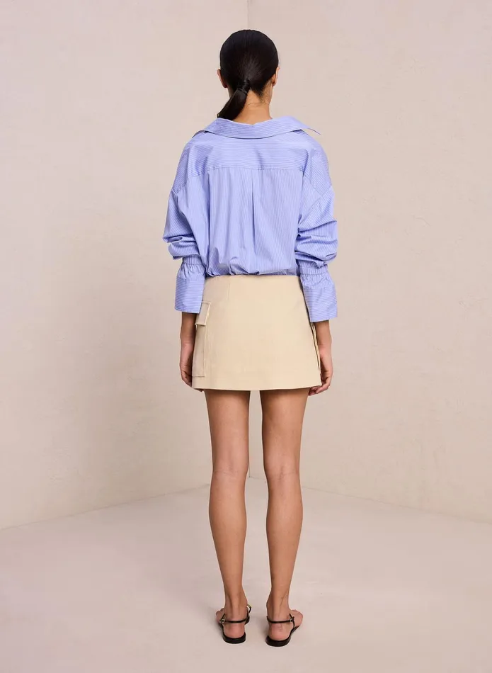 ALC Skirts Conan Mini Skirt Barely Beige 8211 Women