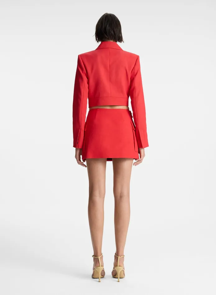 ALC Skirts Conan Mini Skirt Ruby 8211 Women