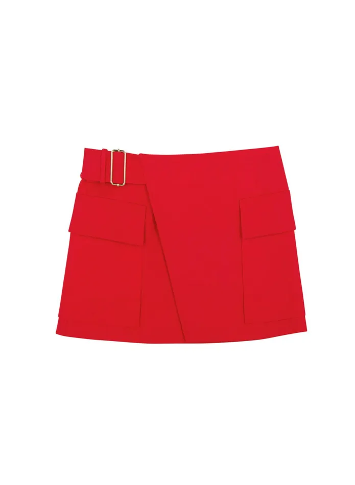ALC Skirts Conan Mini Skirt Ruby 8211 Women
