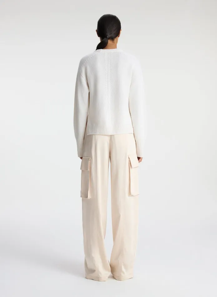 ALC Sweaters Asher Cashmere Sweater Natural 8211 Women