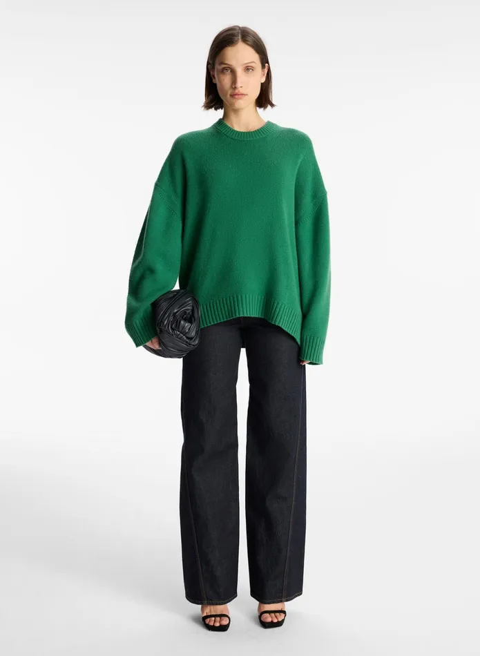 ALC Sweaters Ayden Wool Cashmere Sweater Moss 8211 Women