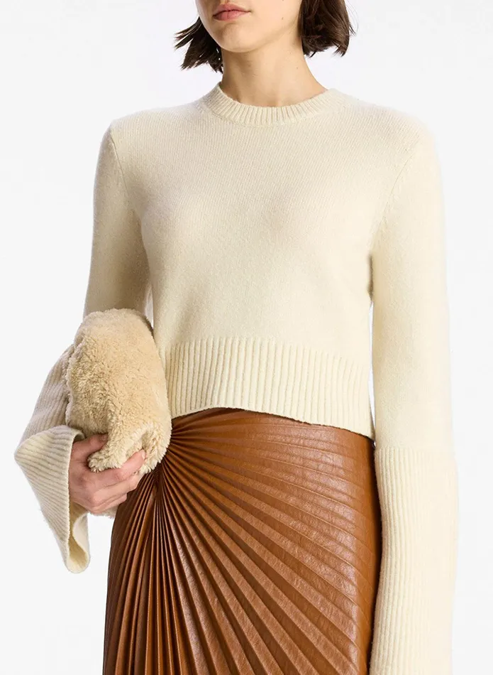 ALC Sweaters Clover Wool Sweater Natural 8211 Women