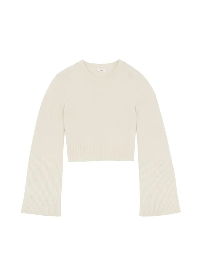 ALC Sweaters Clover Wool Sweater Natural 8211 Women