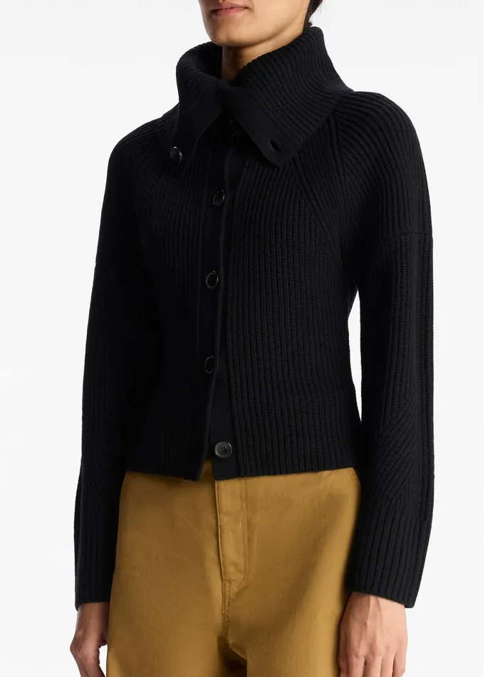 ALC Sweaters Suki Wool Cardigan Black 8211 Women