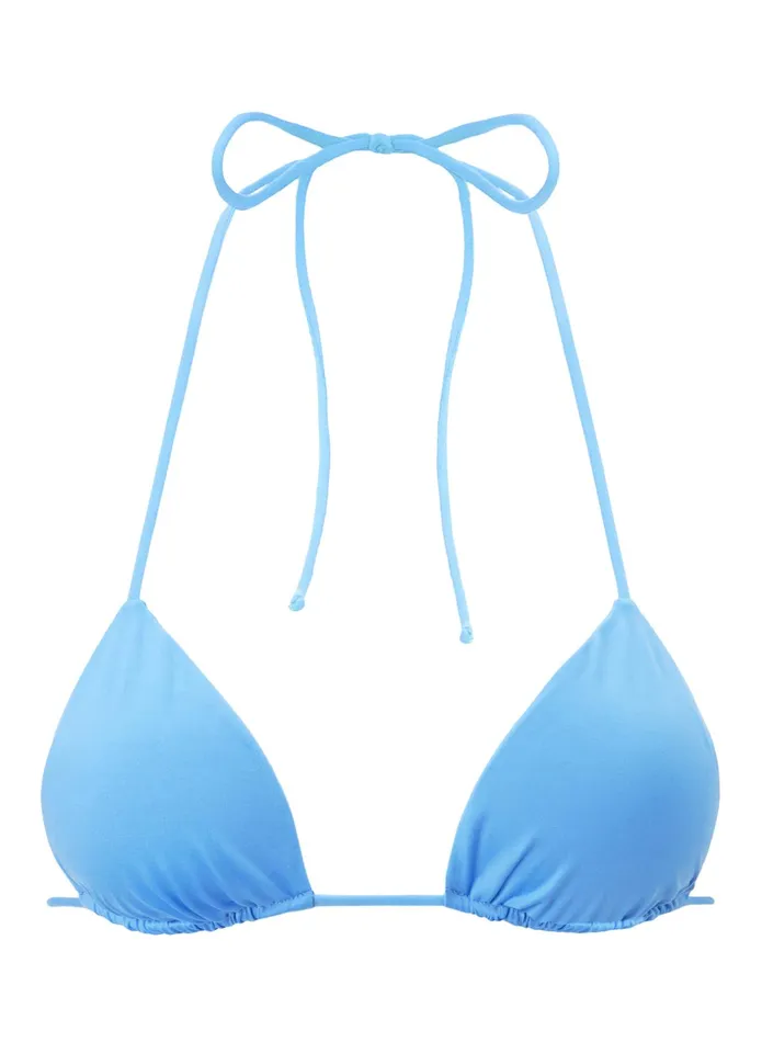ALC Swim Devin Triangle Bikini Top Blue Sea 8211 Women