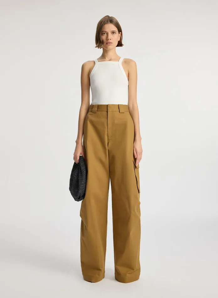 ALC Tees and Tanks Hannah Cotton Rib Tank White 8211 Women