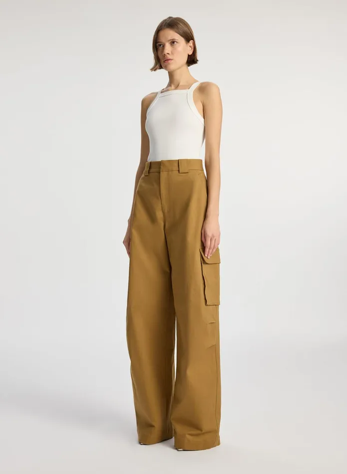 ALC Tees and Tanks Hannah Cotton Rib Tank White 8211 Women