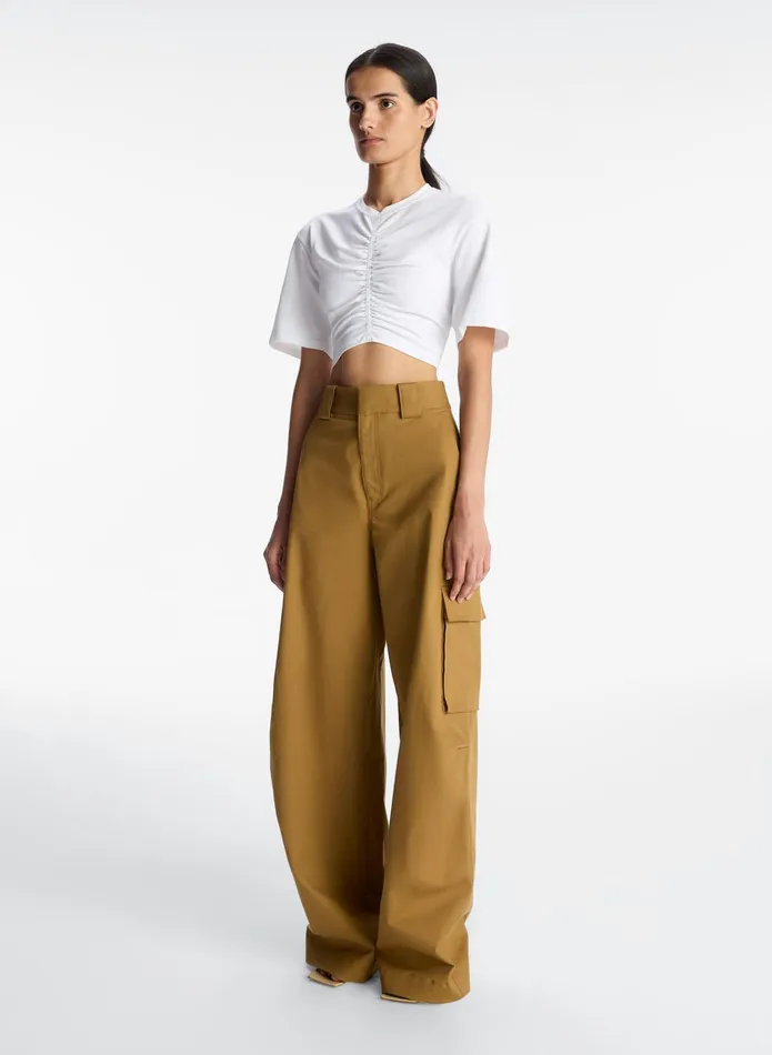 ALC Tees and Tanks Johanna Cotton Jersey Tee White 8211 Women