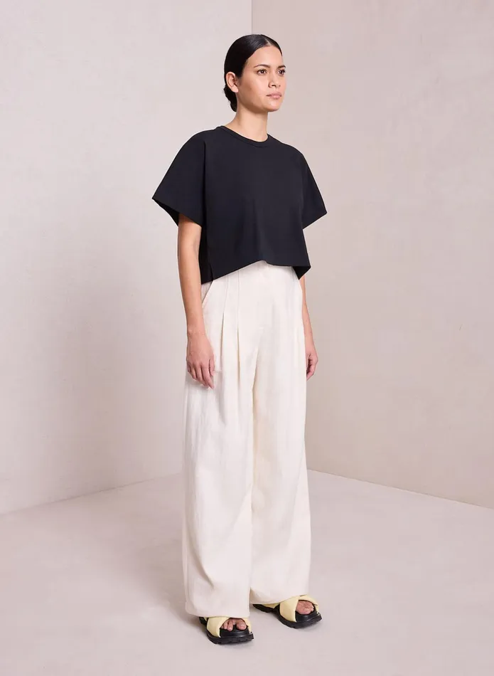 ALC Tees and Tanks Oliver Cotton Jersey Tee Black 8211 Women