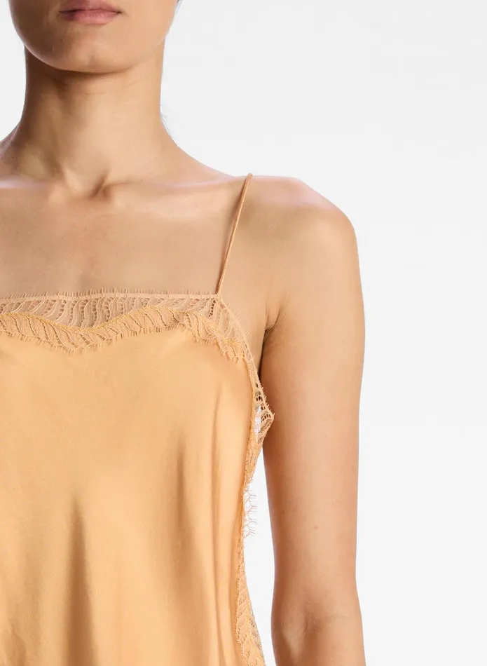 ALC Tees and Tanks Sandy Lace Camisole Top Tawnytawny 8211 Women