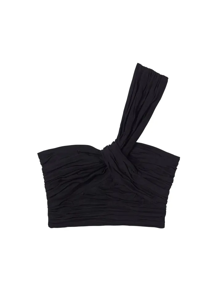 ALC Tops Apollo Linen Top Black 8211 Women