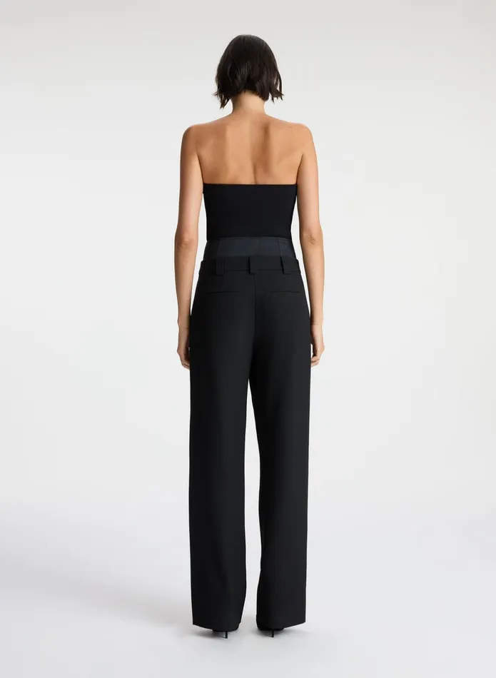 ALC Tops Dean Strapless Knit Top Black 8211 Women