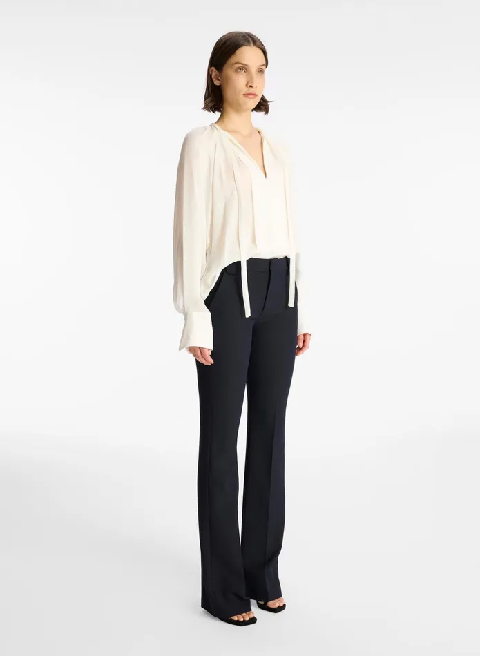 ALC Tops Frida Silk Top Coconut Milk 8211 Women