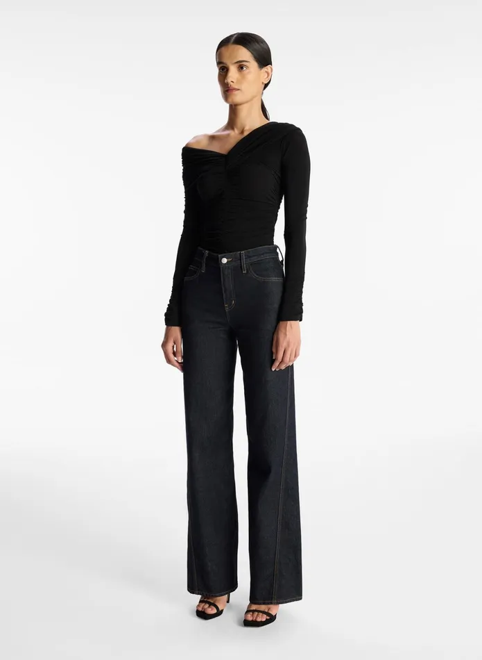 ALC Tops Marie Jersey Top Black 8211 Women