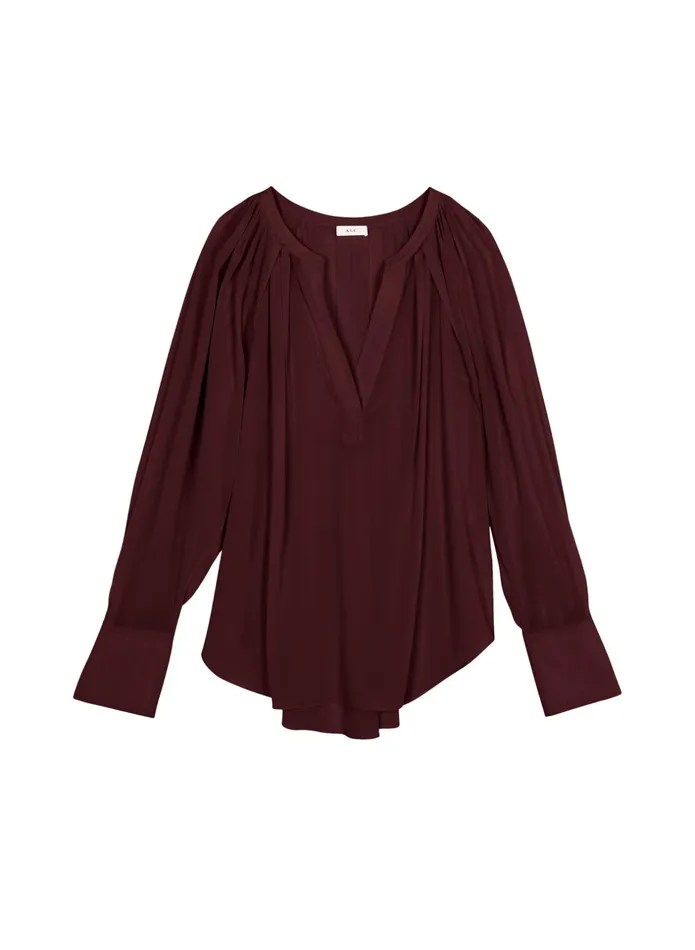 ALC Tops Nomad Silk Top Chicory 8211 Women