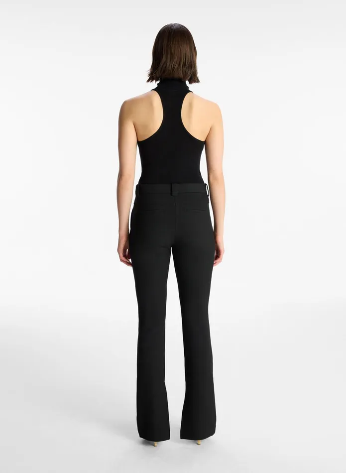 ALC Tops Paltrow Cotton Knit Top Black 8211 Women ALC Tops Paltrow Cotton Knit Top Black 8211 Women