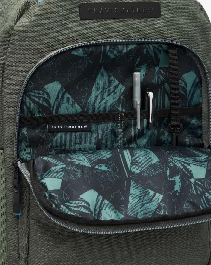 Accessories 22L BACKPACK Dark Olive TravisMathew Luggage and Backpacks