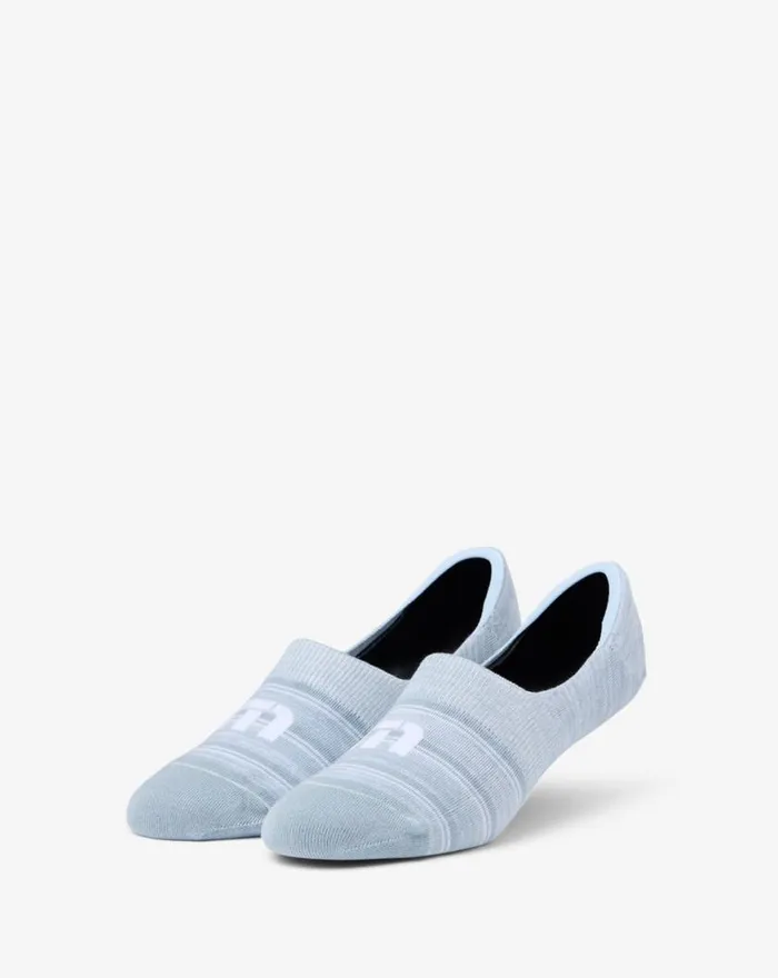 Accessories BAY CRUISE NO SHOW SOCK Heather Dusty Blue TravisMathew Socks