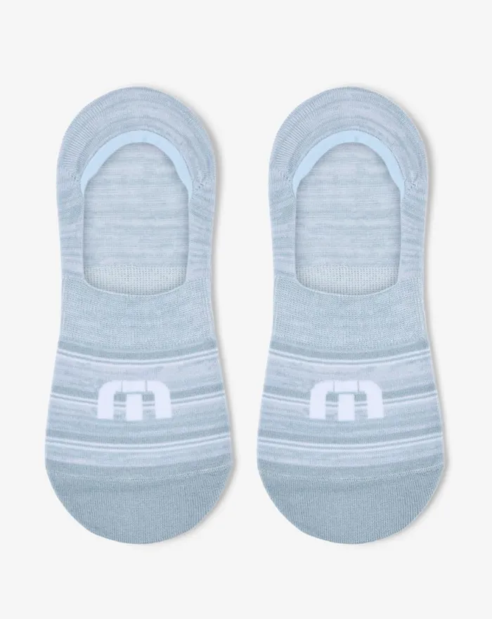 Accessories BAY CRUISE NO SHOW SOCK Heather Dusty Blue TravisMathew Socks