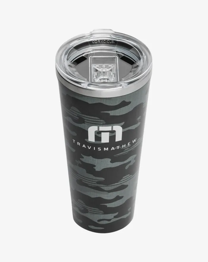 Accessories CAMO TUMBLER Black TravisMathew Drinkware
