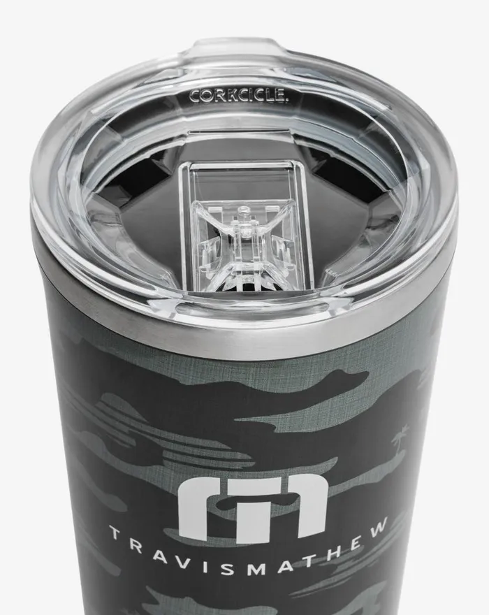 Accessories CAMO TUMBLER Black TravisMathew Drinkware