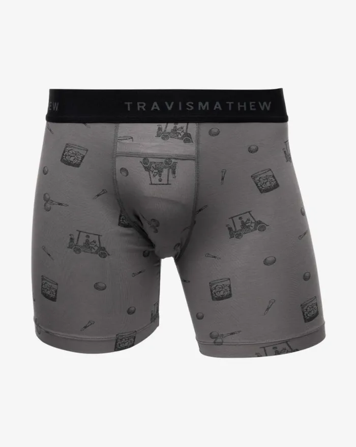 Accessories CLASS ACT BOXER Heather Quiet Shade TravisMathew Boxers