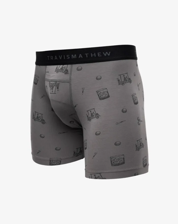 Accessories CLASS ACT BOXER Heather Quiet Shade TravisMathew Boxers