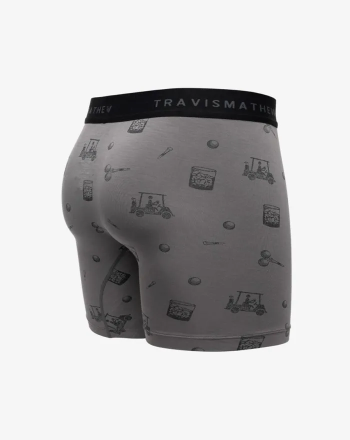 Accessories CLASS ACT BOXER Heather Quiet Shade TravisMathew Boxers