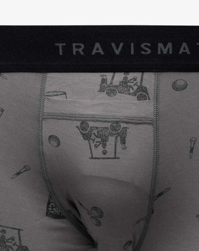 Accessories CLASS ACT BOXER Heather Quiet Shade TravisMathew Boxers