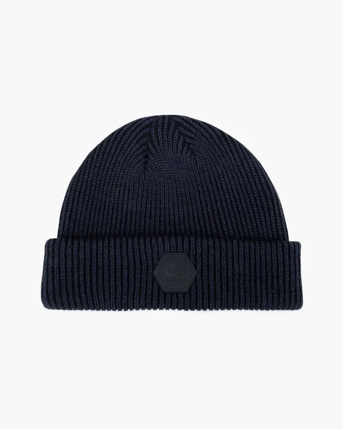 Accessories Cruyff Beanies Basco Two Tone Beanie Navy