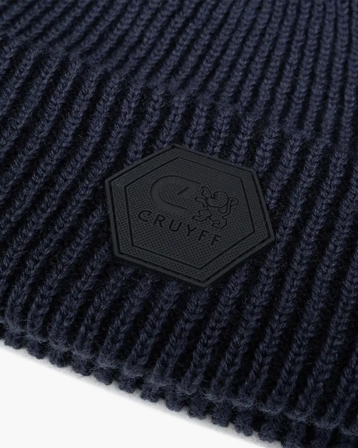 Accessories Cruyff Beanies Basco Two Tone Beanie Navy Accessories Cruyff Beanies Basco Two Tone Beanie Navy