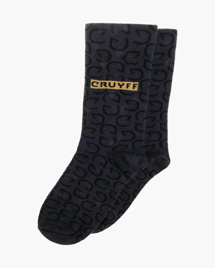 Accessories Cruyff Socks Monogram Socks Blackgold