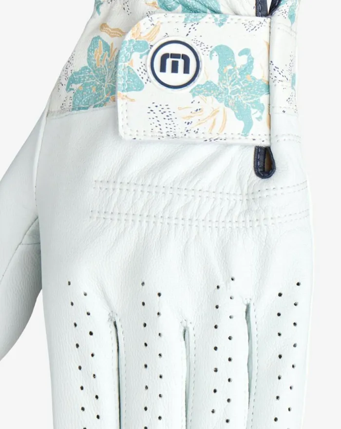 Accessories HEADLINER GOLF GLOVE Whitecameo TravisMathew Golf Gloves