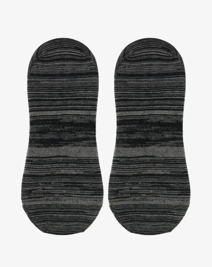 Accessories OFF SCHEDULE NO SHOW SOCK Heather Black TravisMathew Socks