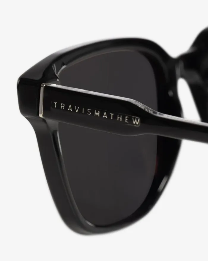 Accessories OFFDAZE SUNGLASSES Black Crystalgrey Polar TravisMathew Sunglasses