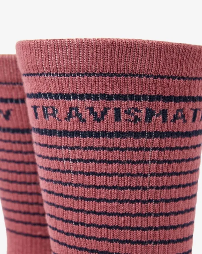 Accessories OVERALL MOOD CREW SOCK Rose Wine TravisMathew Socks