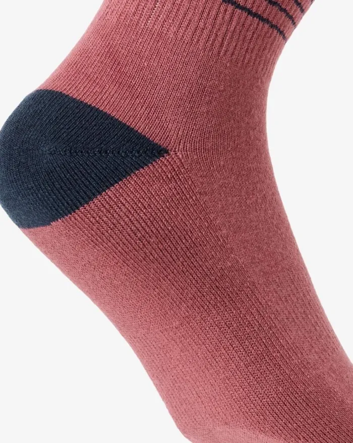 Accessories OVERALL MOOD CREW SOCK Rose Wine TravisMathew Socks