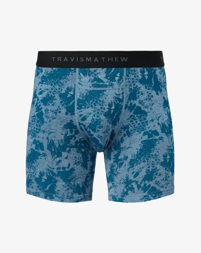 Accessories PINEAPPLE PLEASE BOXER Dark Teal TravisMathew Boxers