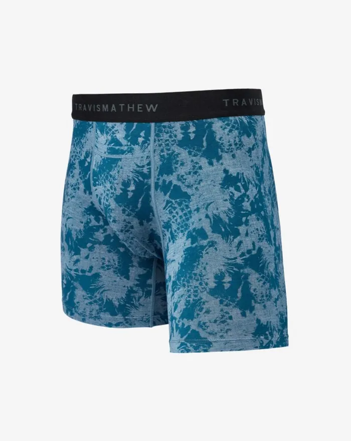 Accessories PINEAPPLE PLEASE BOXER Dark Teal TravisMathew Boxers