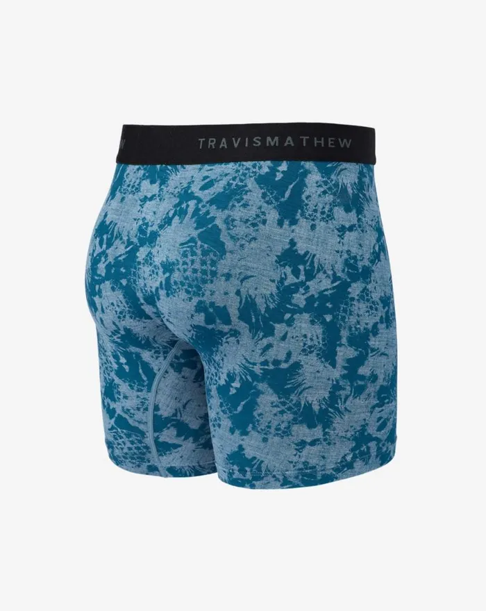 Accessories PINEAPPLE PLEASE BOXER Dark Teal TravisMathew Boxers