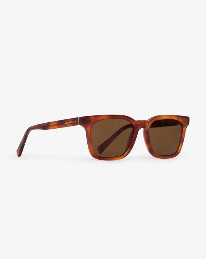 Accessories SEACLIFF SUNGLASSES Light Tort Bronze Polar TravisMathew Sunglasses