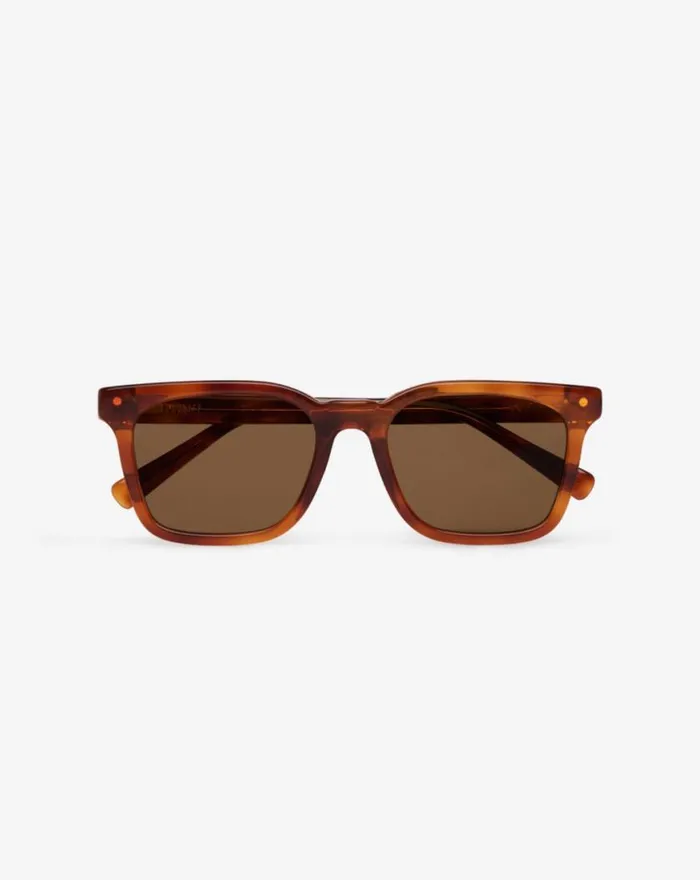 Accessories SEACLIFF SUNGLASSES Light Tort Bronze Polar TravisMathew Sunglasses