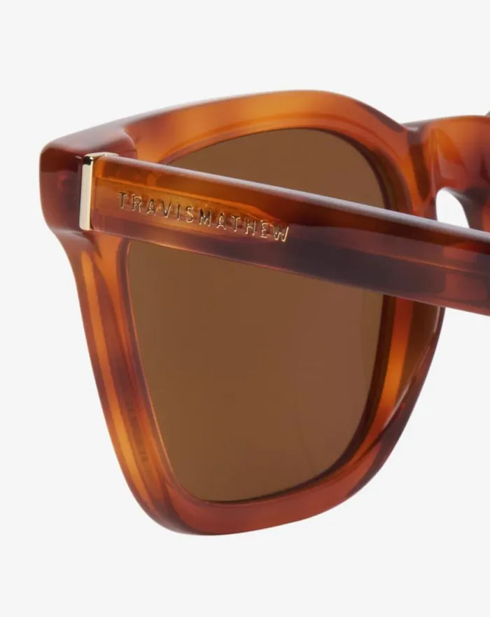 Accessories SEACLIFF SUNGLASSES Light Tort Bronze Polar TravisMathew Sunglasses