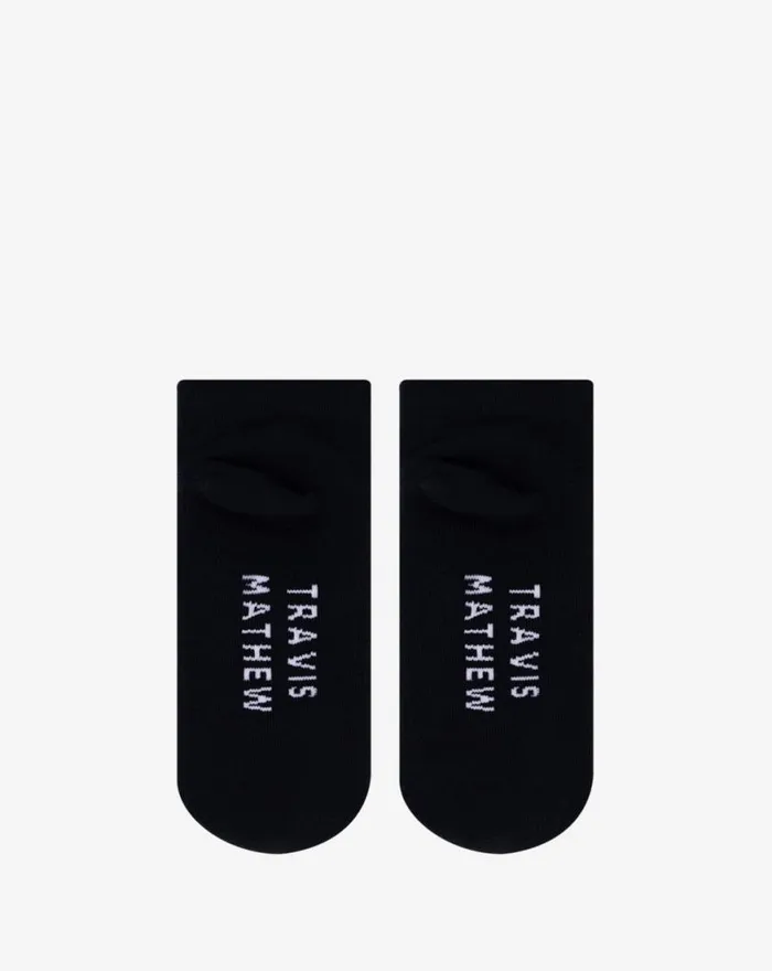 Accessories SHORTY SMALLS 20 ANKLE SOCK Black TravisMathew Socks