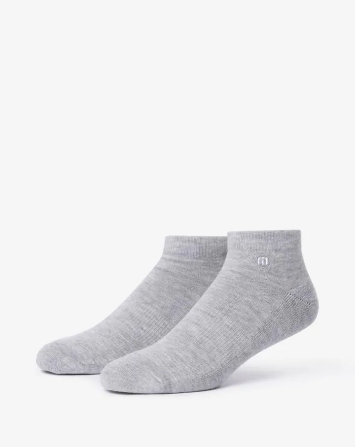Accessories SHORTY SMALLS 20 ANKLE SOCK Heather Alloy TravisMathew Socks
