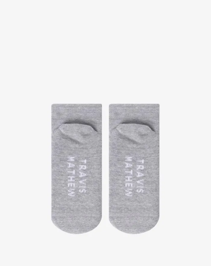 Accessories SHORTY SMALLS 20 ANKLE SOCK Heather Alloy TravisMathew Socks