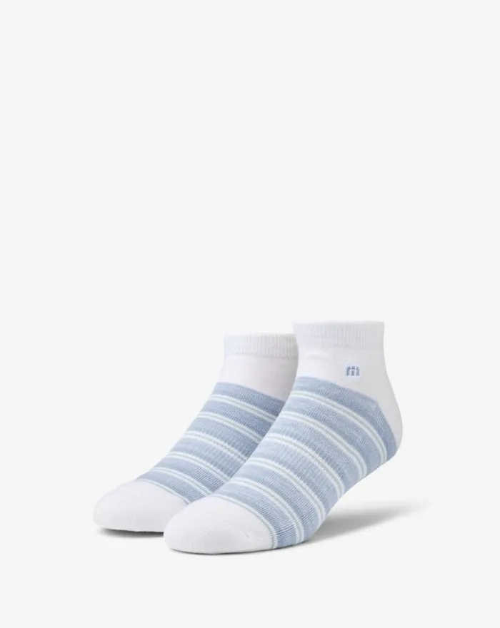 Accessories WITH THE TIDE ANKLE SOCK White TravisMathew Socks