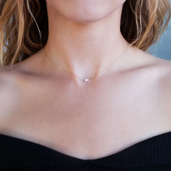 Adina Reyter Fine Chains and Pendants 2 Diamond Amigos Necklace 8211 Necklaces Adina Reyter Fine Chains and Pendants 2 Diamond Amigos Necklace 8211 Necklaces