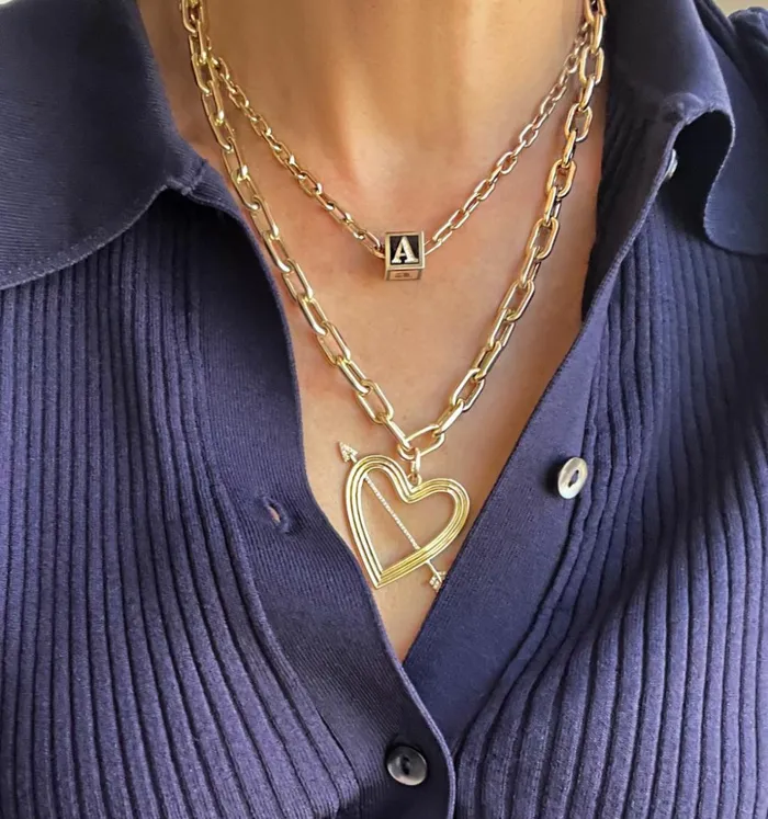 Adina Reyter Italian Chains and Sets Dummy Necklace Not For Sale 14k Yellow Gold 8211 Necklaces